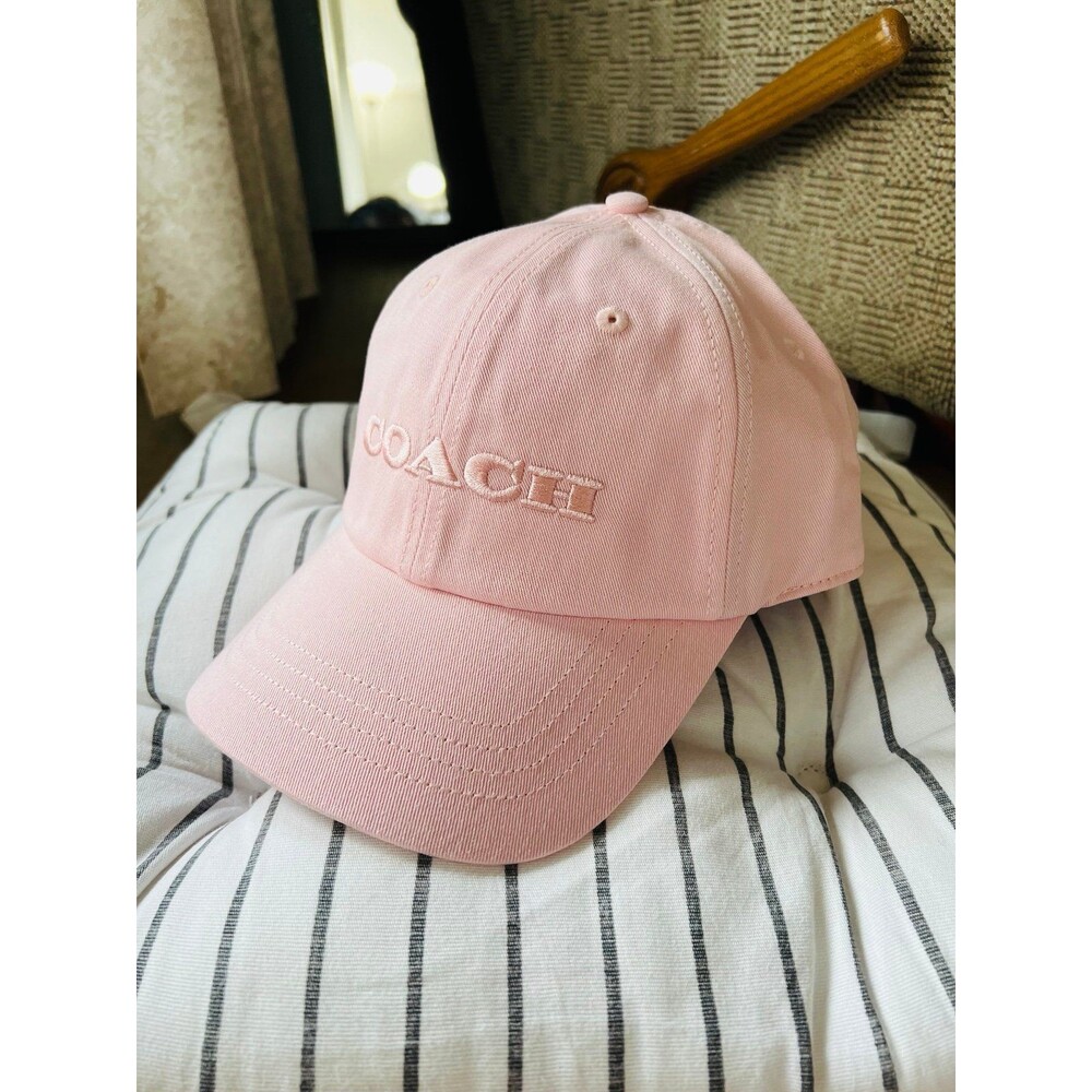 New Coach Baseball Cap/ Hat Soft Pink - Brand New with Tag rare find